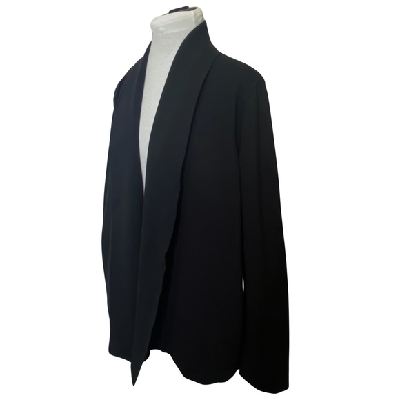 Lands' End Micro Modal Stretch Open Front Cardigan Sweater - Picture 3 of 14